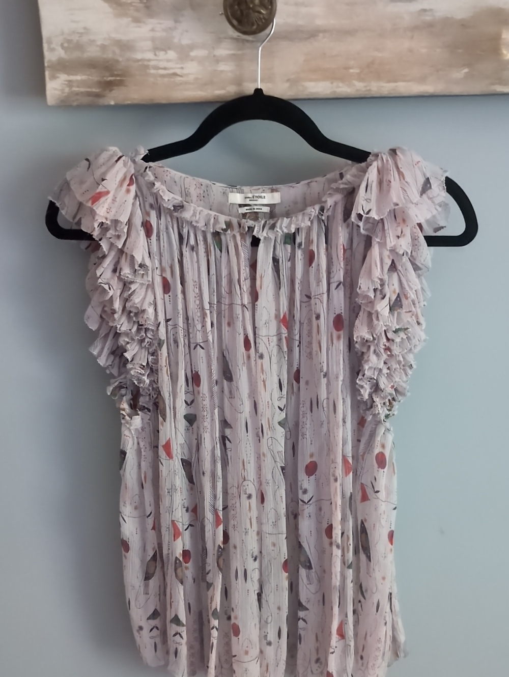 Isabel Marant Etoille Silk Blouse-size 36
